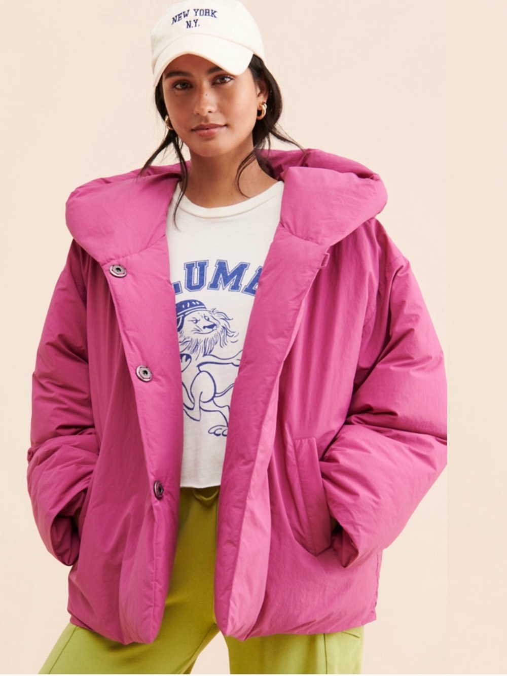 Free People Cozy Cloud Puffer Jacket - M